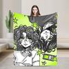 Tgswiwagaa The Guy She Was Interested In Wasn't a Guy At All Blanket Flannel Funny Throw Blankets for Home Decoration
