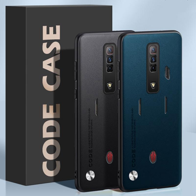 Роскошный чехол из искусственной кожи для ZTE Nubia Red Magic 7 7S 6 6S Pro, силиконовый чехол с полной защитой для телефона RedMagic 7 6 S Coque