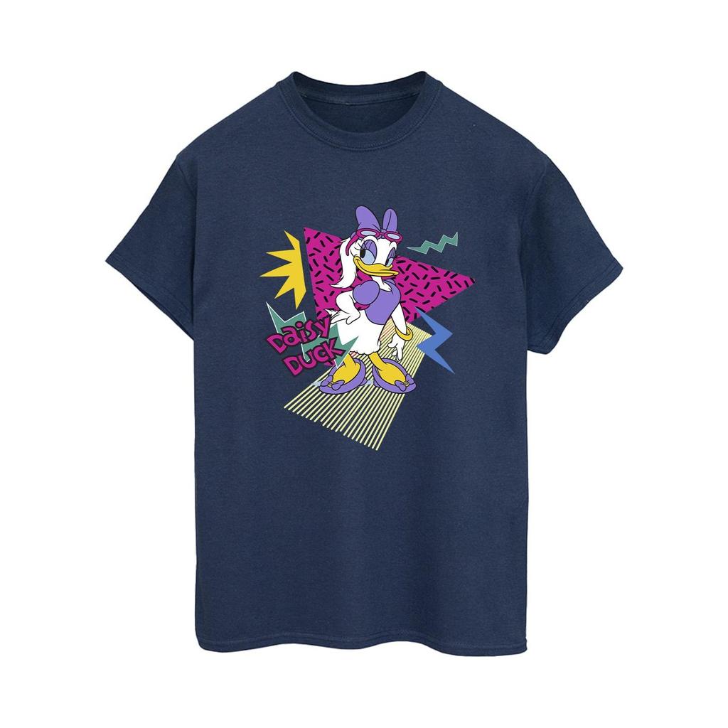 Disney Womens/Ladies Daisy Duck Cool Cotton Boyfriend T-Shirt