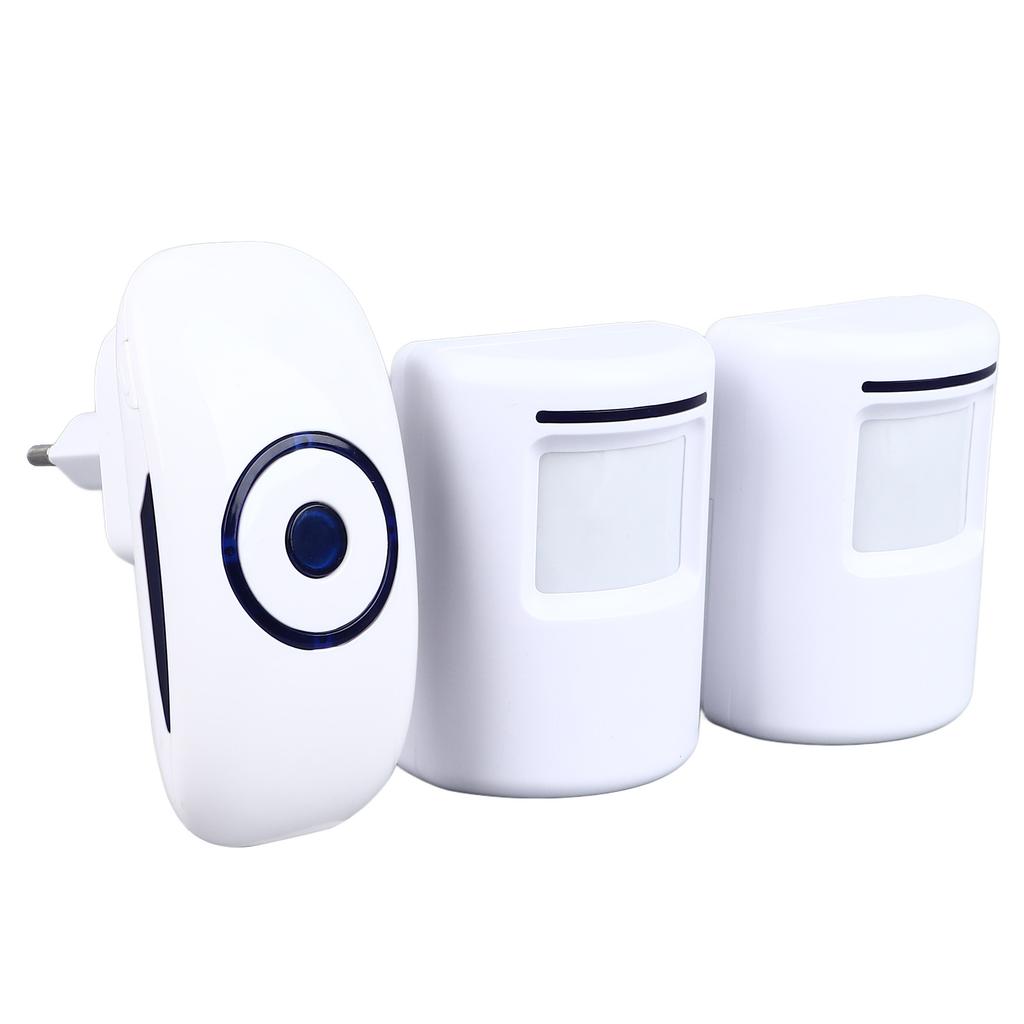 Infrared Sensor Door Bell with 2 Transmitter 1 Receiver Split Design Accurate Detection