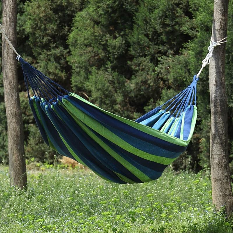 OLOEY Thick Canvas Double Hammock
