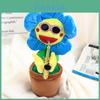 Saxophone Sunflower Plush Toy With Singing And Dancing Functions For Childrens Gift