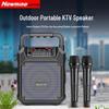 Портативная Bluetooth-колонка KTV Newmine K511 с двумя микрофонами (Китайская версия)