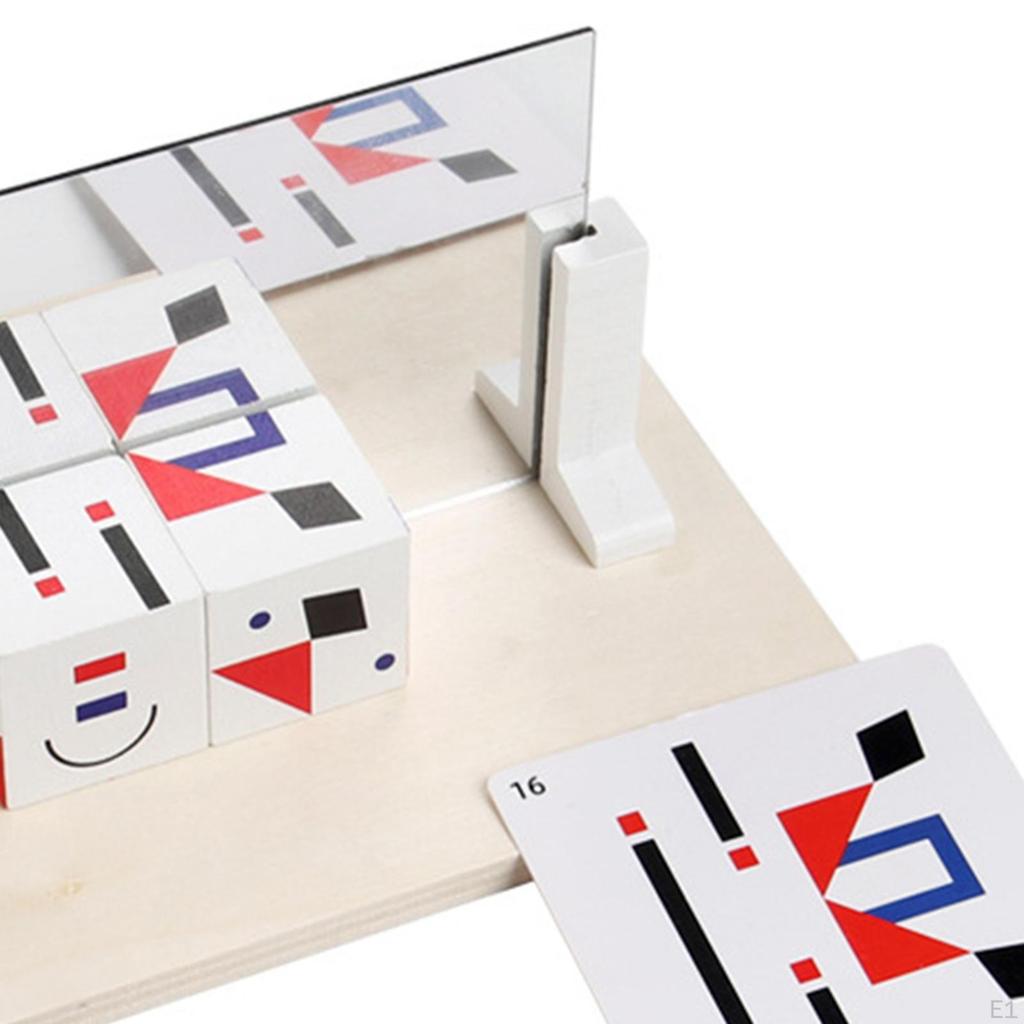 Face Change Block Game Developmental Toys Expression Puzzle Building Blocks