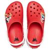 Crocs Микки Удобные Универсальные Клоги Женская Обувь Красный 208885-8C1