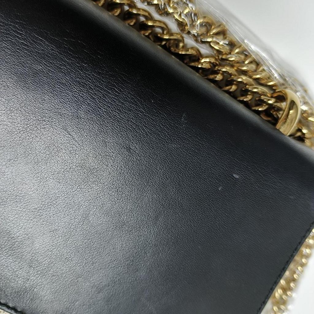 [Pre-Owned] Padlock Metal Lock Logo Canvas And Leather Shoulder Bag Medium - Fair #J396IS
