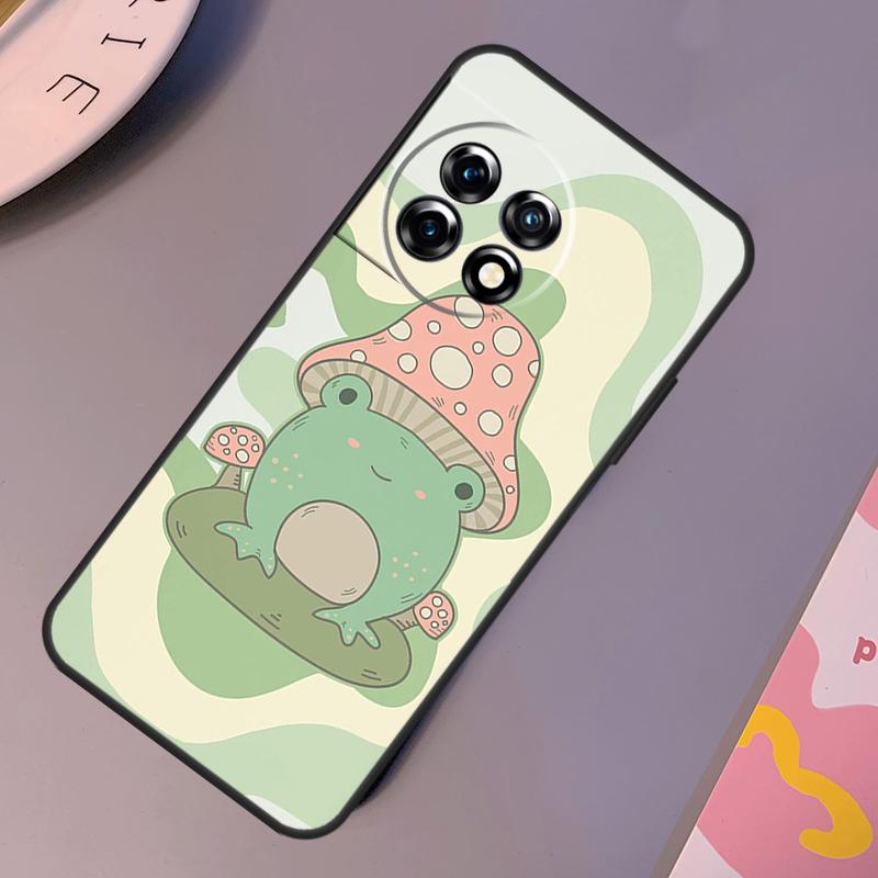Коттеджкор Лягушка Грибы Эстетика Чехол Для OnePlus Nord 3 2T N10 N20 CE 2 Lite OnePlus 9 10 Pro 9RT 10R 10T 12R 11 12 Чехол