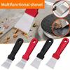 1Pc Stainless Steel Ice Shovel Convenient Cleaning Sharp Volute Scraper Household Range Hood Decontamination Shovel Cleaning Tools