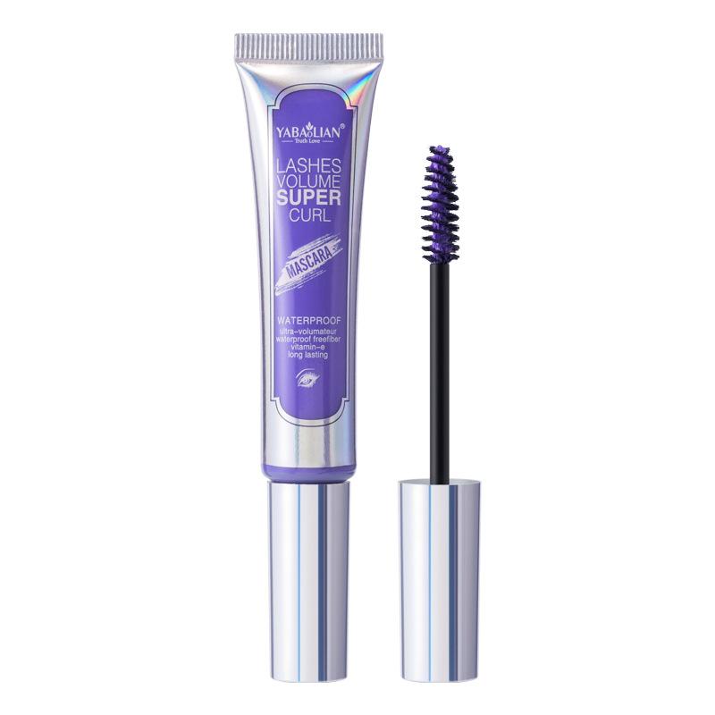 Цветная тушь для ресниц Dense Waterproof Slender Curled Long-Sticking Non-Smacking Mascara Makeup