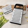 Cheese Grater with Container 4 Sided Stainless Steel Graters for Kitchen Professional Box Grater for Parmesan Vegetables
