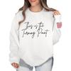Women's Colorblock Sweatshirt Long Sleeve Round Neck Casual Comfortable Loose Lightweight Women's Sweatshirtt