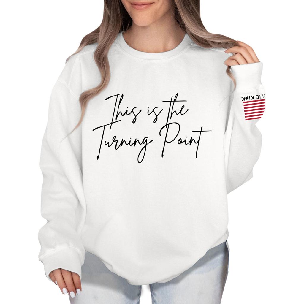 Women's Colorblock Sweatshirt Long Sleeve Round Neck Casual Comfortable Loose Lightweight Women's Sweatshirtt