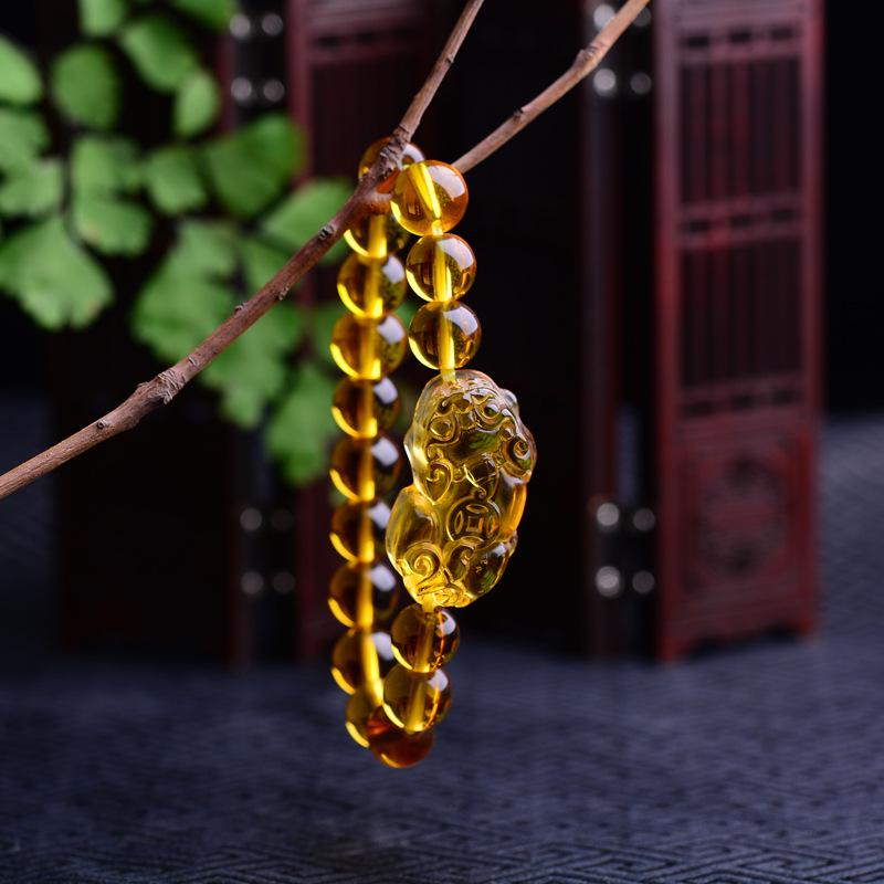 Обсидиановый браслет унисекс