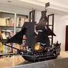 2862pcs Jack's Black Pirate Ship Model Sailboat Vessel Kit for Kids & Adults Ideal Birthday Or Christmas Gift
