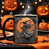 Ведьминская чайная чашка 325 мл Хэллоуинские кружки Керамическая чашка для завтрака Для утренней рутины Вечеринка по случаю дня рождения Досуг выходного дня Моменты релаксации