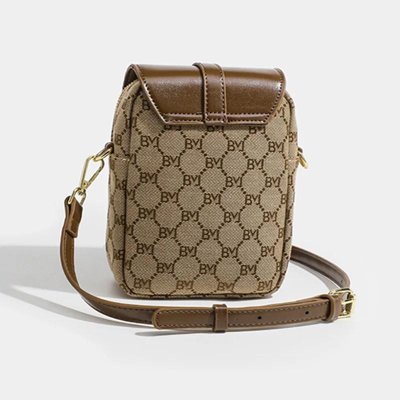 Bordado Crossbody Messenger Bag leve versátil zíper seguro alça removível para transporte StylishOrganized Chic
