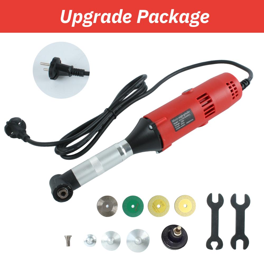 Многофункциональная электрическая угловая шлифмашина 550 Вт 15000 об/мин Машина для очистки и полировки швов плитки для зачистки кромок, резки, полировки плитки