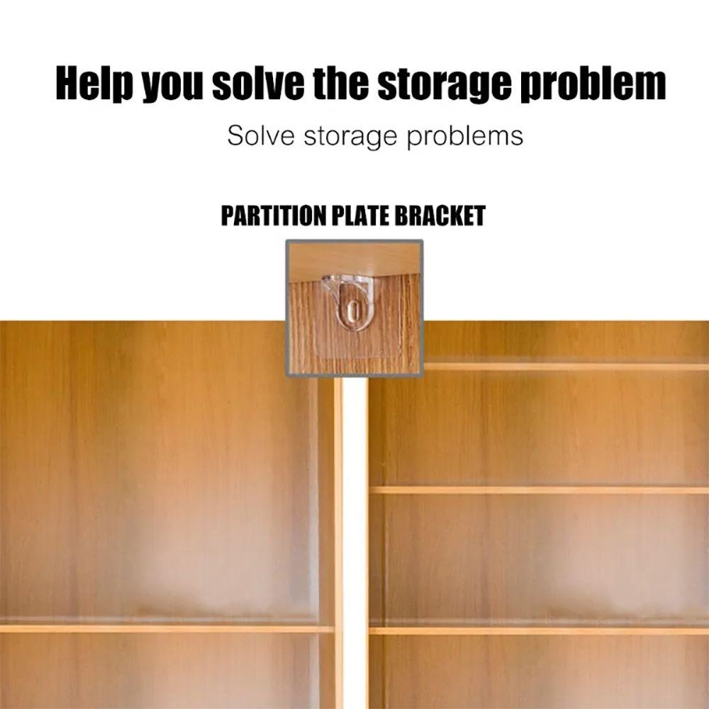 1/10 шт. самоклеящиеся колышки без перфорации кронштейн держатель перегородки для дома кухня ванная комната