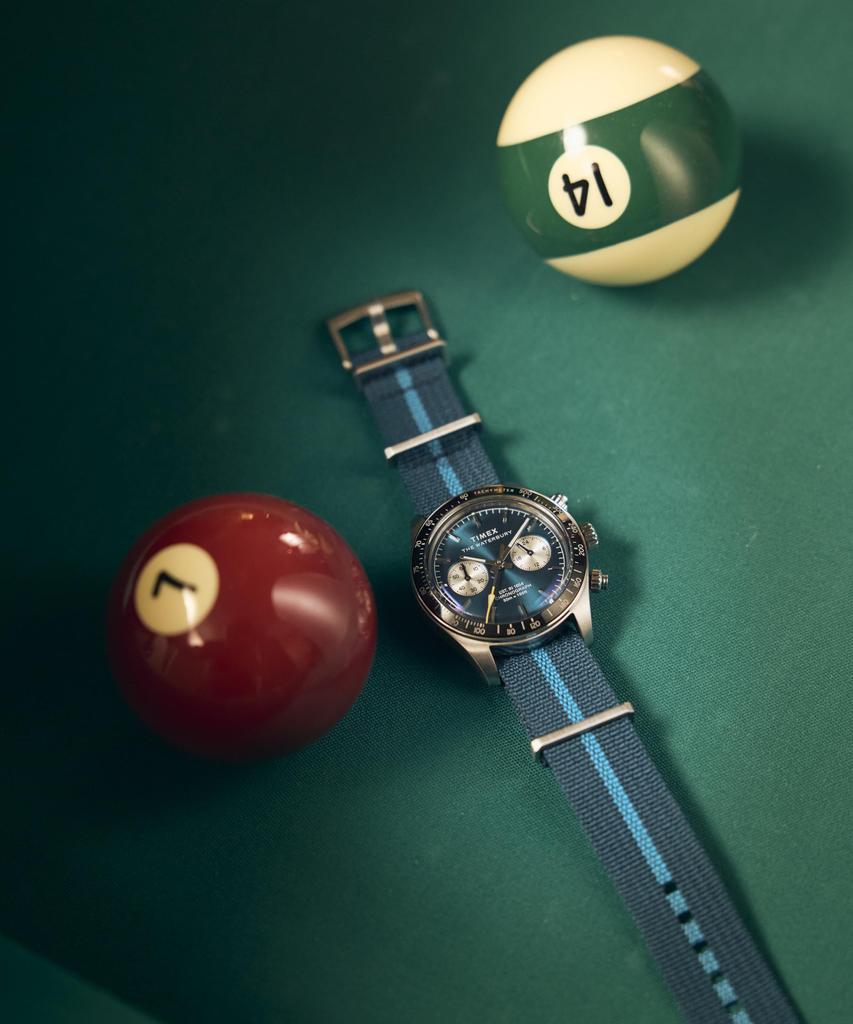 TIMEX Часы Waterbury Heritage Кварцевые 5 АТМ Водонепроницаемые Минеральное Стекло Синий Циферблат TW2Y39000 Мужские