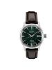 PRESAGE Мужские часы "Mockingbird" с зеленым циферблатом и коричневым кожаным ремешком SRPD37J1