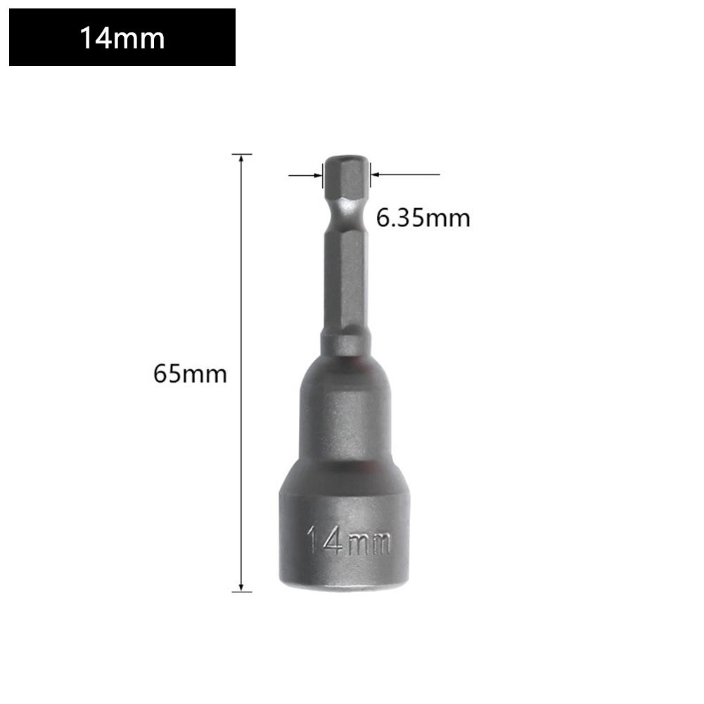 Grey Socket Wrench Hexagon Nut Driver Easy Handling