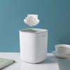Plastic Desktop Trash Can Thickened Garbage Collector Office Supplies Mini Waste Bin  Coffee Table