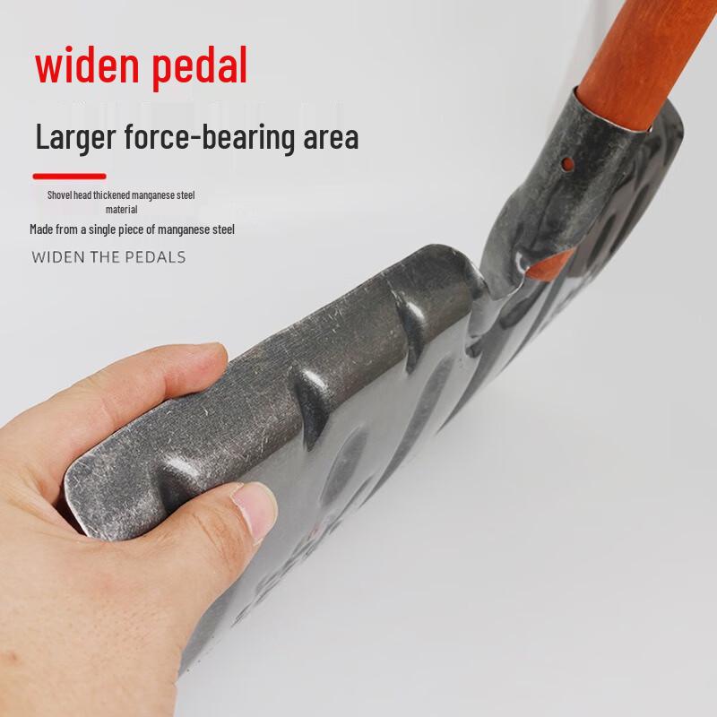 Многофункциональная усиленная снегоуборочная лопата Green Source