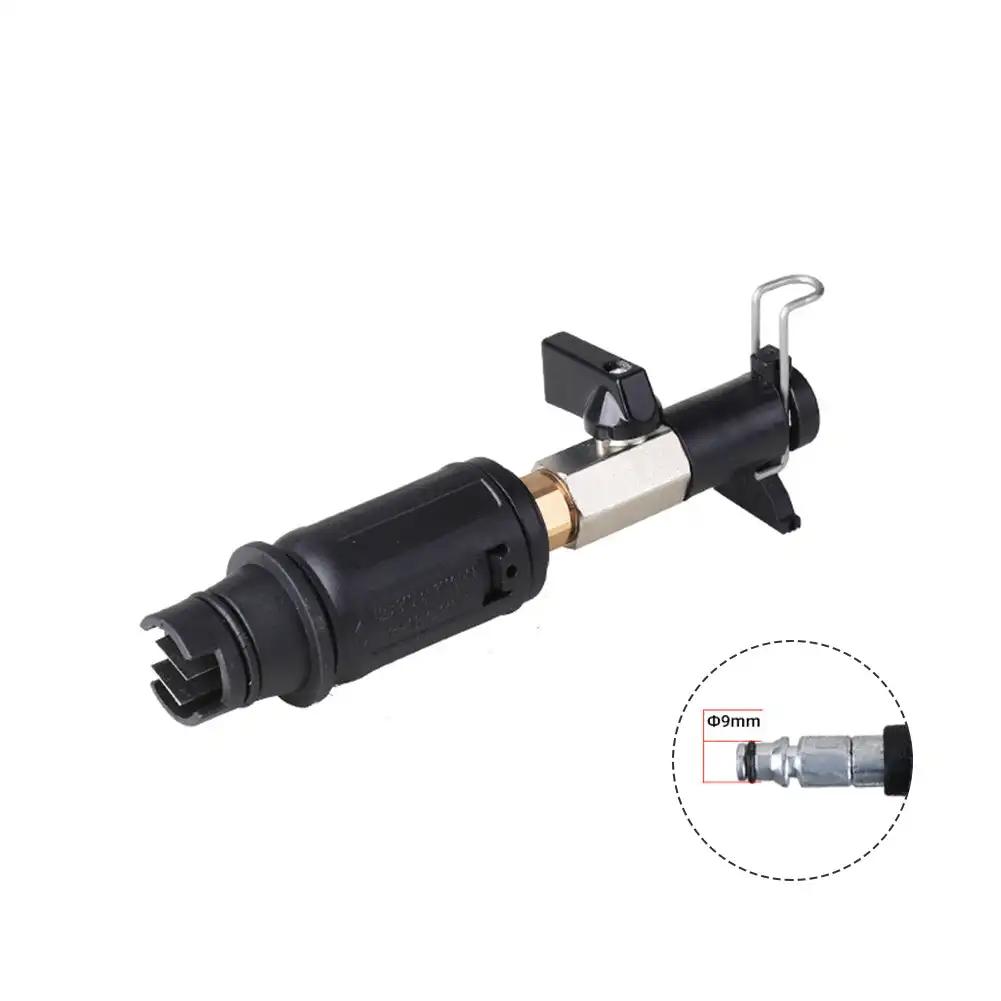 Распылитель для мойки высокого давления с быстроразъемным соединением, регулируемый угол 3000 фунтов на кв. дюйм для соединителя Krcher 8/9 мм, насадка для мойки автомобиля