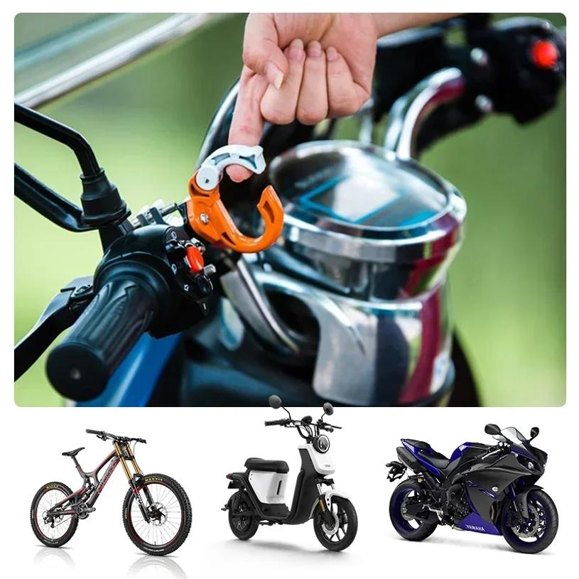 Universal Motorbike Luggage Hook Helmet Holder Cargo Mount Motorcycle Aluminum Alloy Front Claw Hanger For Motorbike Accessorie