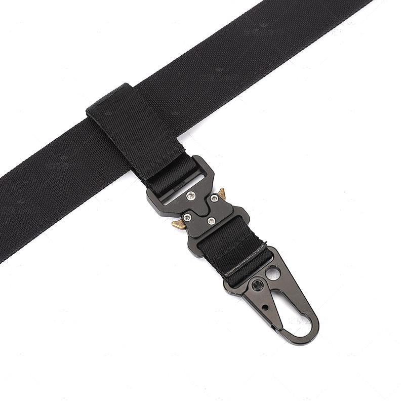 GINA EDC Gear Quick Release Keychain Clip Tactical Multifunction Belt Carabiners Hook Strap Clip for Camping Hiking Key