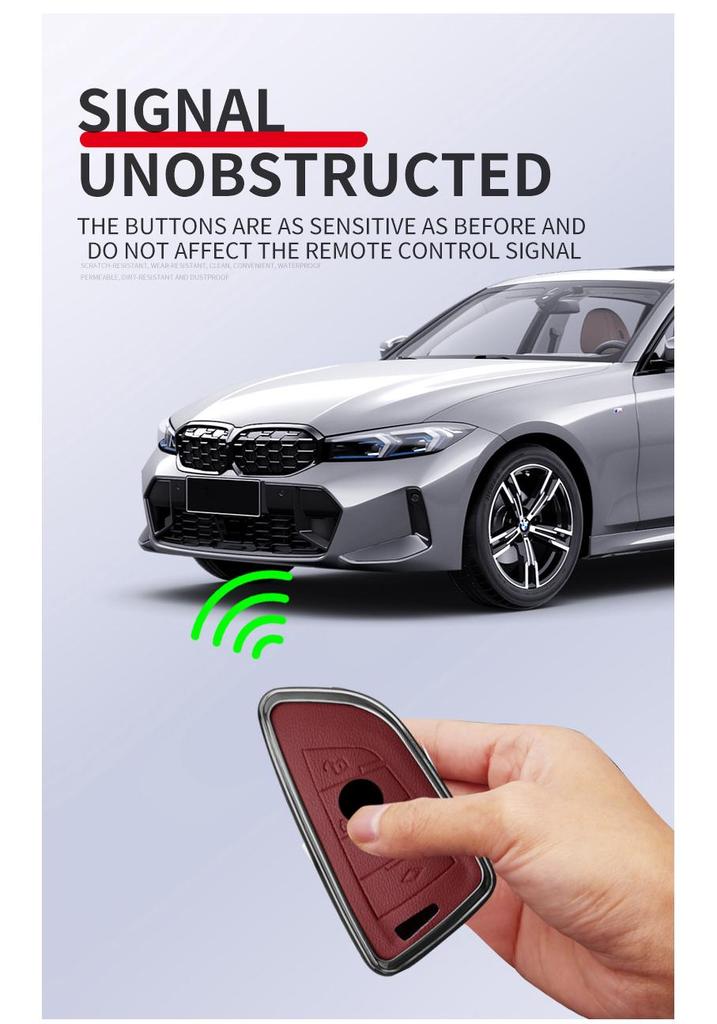 Чехол для ключа BMW для моделей X3, X5, X1, 3 серии, 5 серии, включая лезвие, 530, i3, 325li, 330li, X2