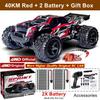 4WD Remote Control Car 40KM/H 50KM/H 80KM/H High Speed Racing Drift Truck 2.4G Radio Off Road 4X4 Super Brushless Fast RC Buggy