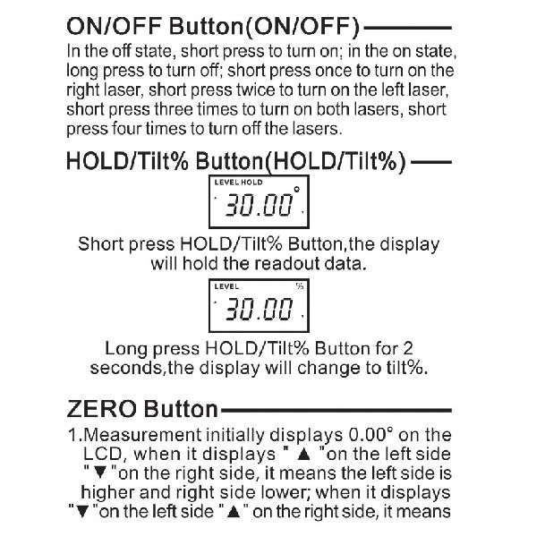 Digital Protractor Laser USB Inclinometer 360° Level Angle Finder High Precision Goniometer Magnet Tilt Measuring Tools