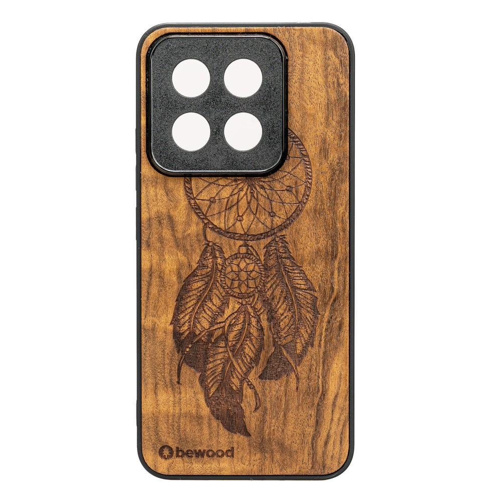 Bewood Wooden Case for Xiaomi 14T Pro Dreamcatcher Imbuia
