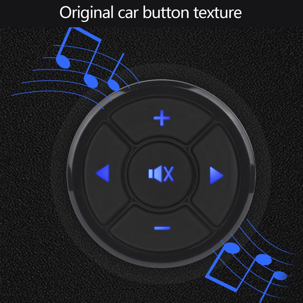 Автомобильный мультимедийный навигационный беспроводной пульт дистанционного управления с подсветкой кнопок, подходит для темных помещений, дальность действия 10 м