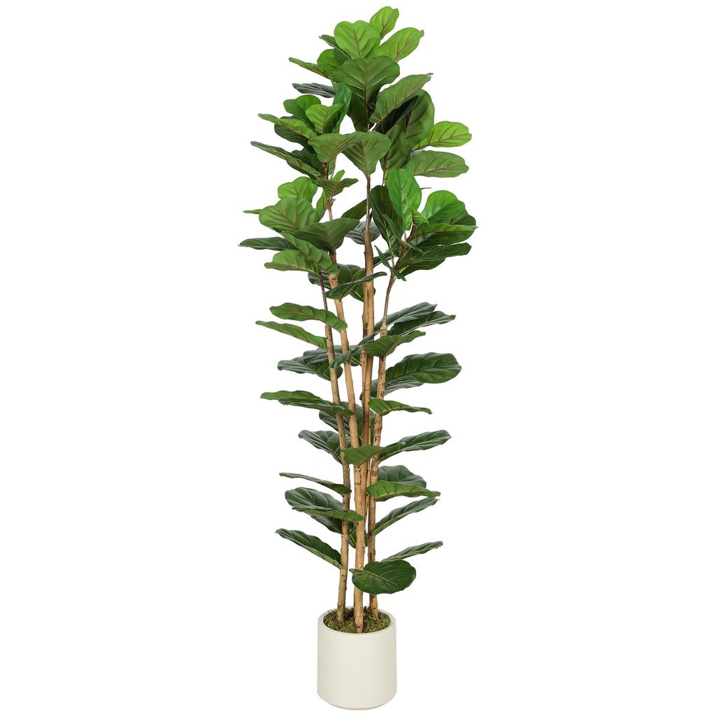 180cm Artificial Fiddle Leaf Fig Tree - Green