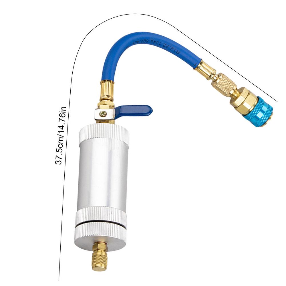 Комплект для заправки холодильника Комплект для заправки хладагента в кондиционере Дозирующий клапан Комплект шлангов для заправки кондиционера Инструмент для заправки хладагентом