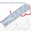 Heart Rate Scale Ruler Heart Rate Measuring Tool Caliper for Interpretation Electrocardiogram Ruler Measuring Ruler
