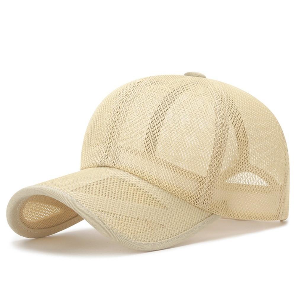 Quick Dry Full Mesh Caps Adjustable Sunscreen Hats Summer Baseball Cap For Man Women Unisex
