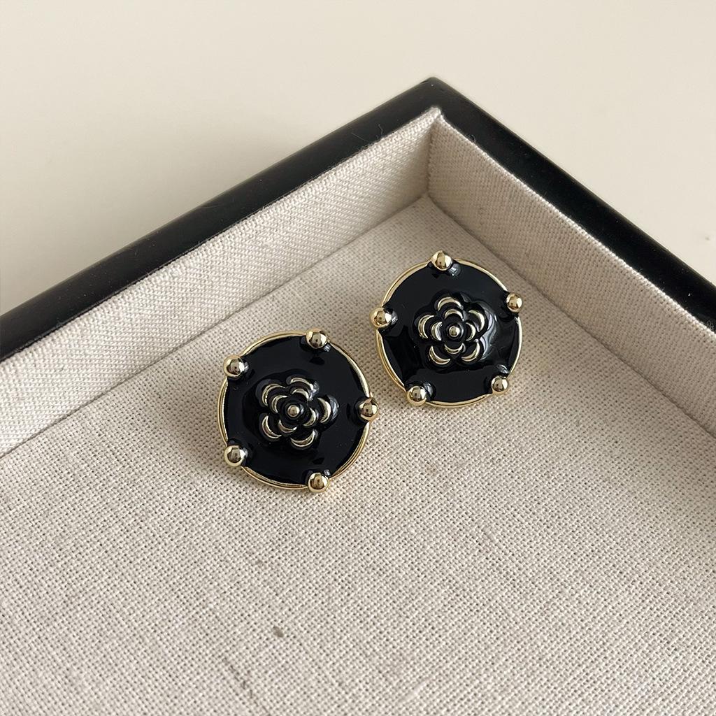 Ретро и модные женские серьги, квадратные серьги-капли масла, элитное чувство, модный темперамент, аксессуары для ушей