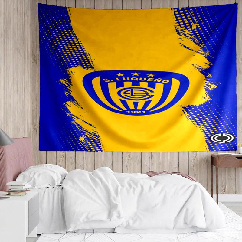 Saint Luque Sports Emblem Tapestry Accessories Playroom Tapestry, for Bedroom,Livingroom, dormitory Room Wall Decor Fan Birthday Gifts