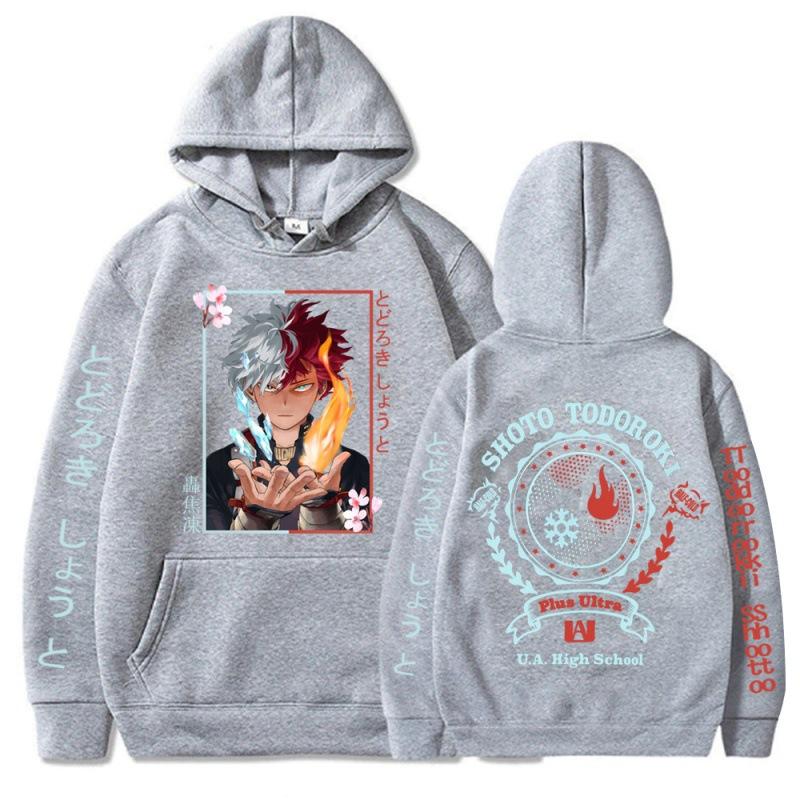 Хома Кендо Аниме Моя Геройская Академия Мужские Худи Мальчики Харадзюку Девочки Пуловер Причудливый Музыкальный Подарок Свободный Удобный Свитшот