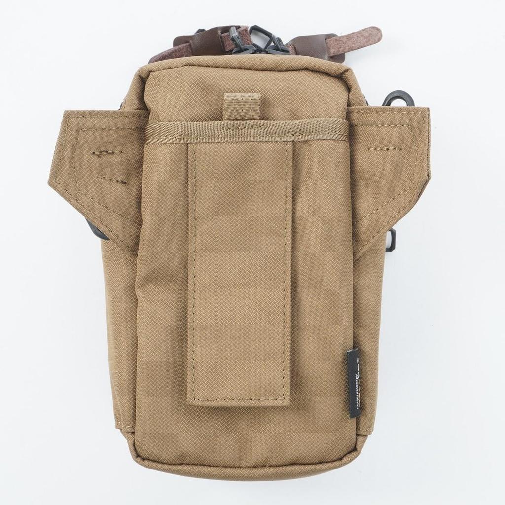 CORDURA DOBBY 305D WALLET SHOULDER Wallet Shoulder Sacoche KHAKI Khaki [Assobu] 062100-65