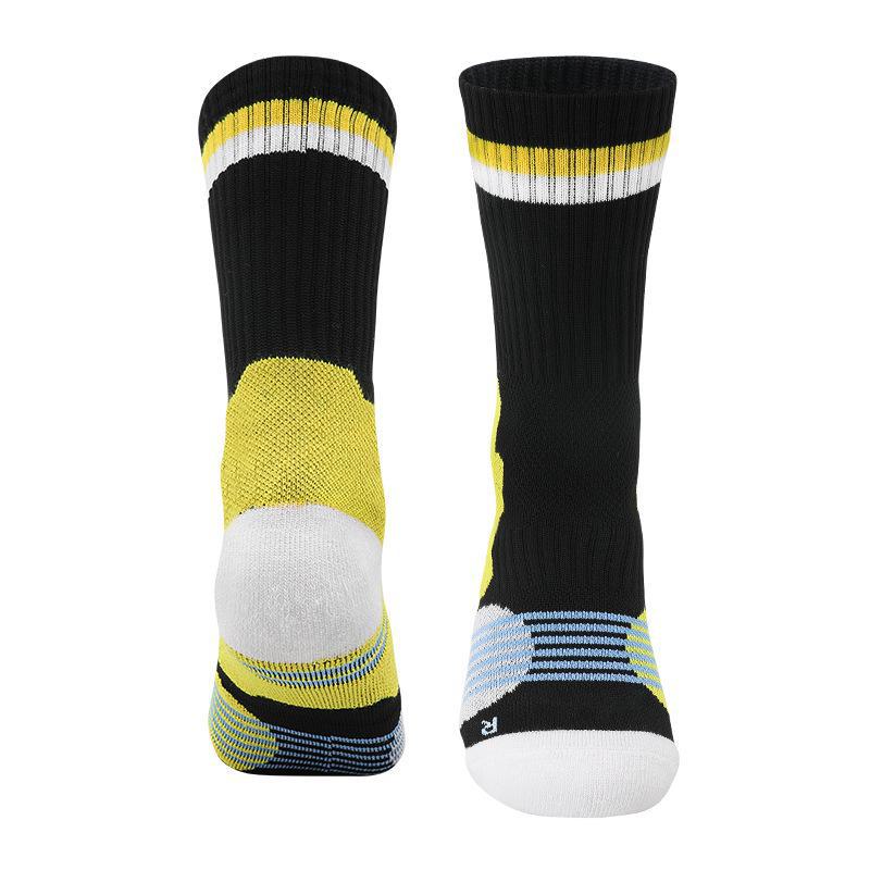 Children's Non-Slip Basketball Tube Socks for Autumn/Winter - High-Top Sports Toweling Socks for Boys & Girls
