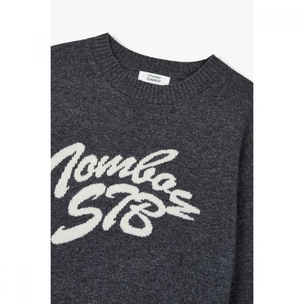 Studio Tomboy Lettering Point Knit 9176452983