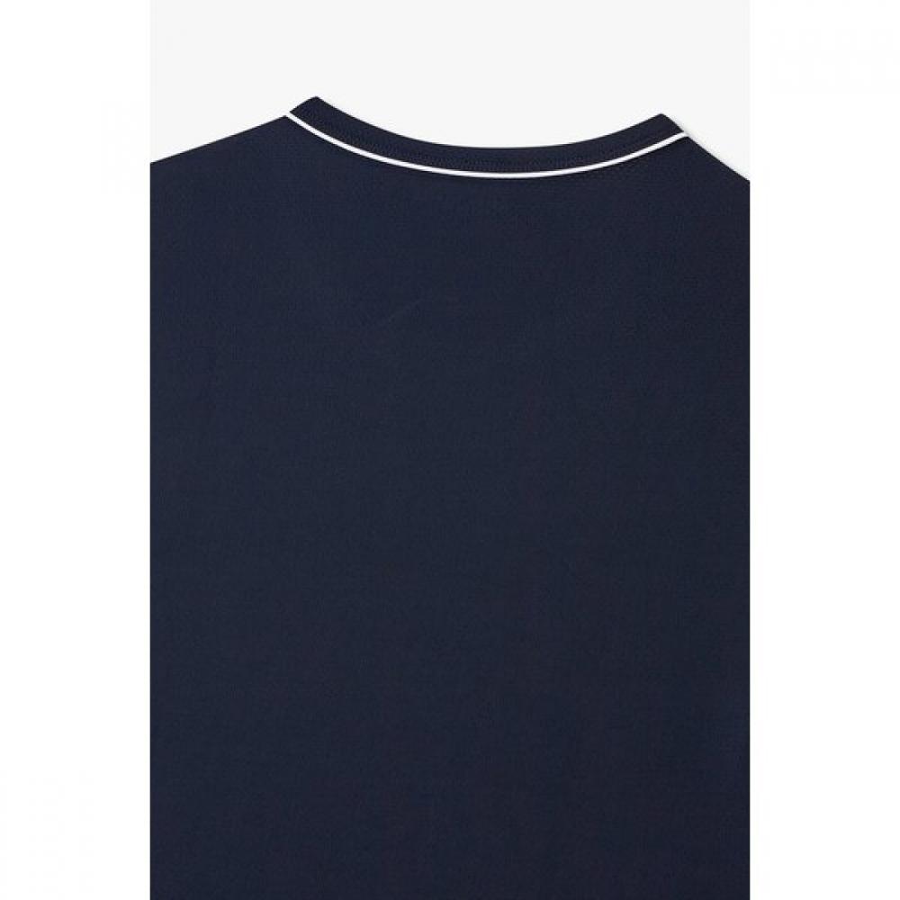 Emporio Armani Мужская эластичная футболка с круглым вырезом для отдыха 0816134040