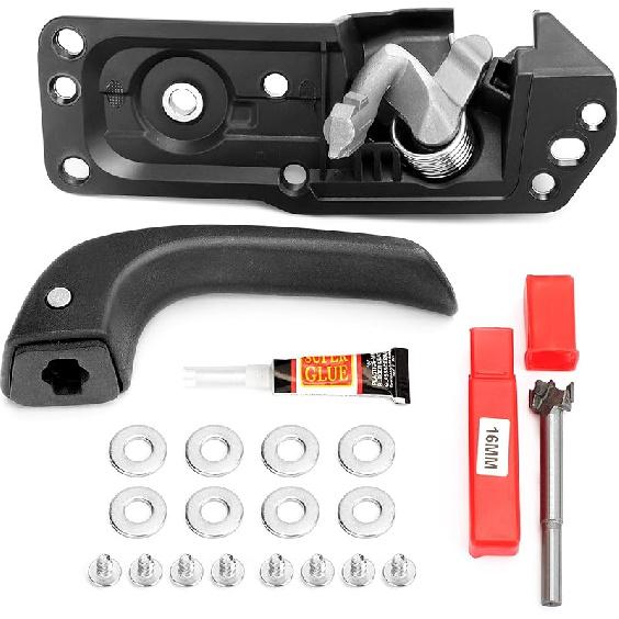 20833606 Left Driver Side Interior Door Handle Kit For 2007-2014 Chevy Silverado, Tahoe, Suburban, Avalanche/GMC Sierra, Yukon, Yukon XL/Cadillac