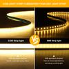 COB LED Strip Light With Portable PIR Motion Sensor Switch/Wireless RF Reciever DIY Kitchen Cabinet Bed Room Stair Night Lamp