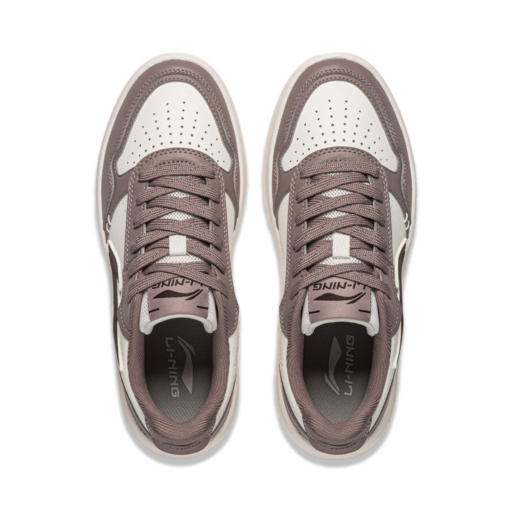 Кроссовки для скейтборда Li Ning Sycee V5 Женские Низкие Mist White/Sand Purple AGCW274-5
