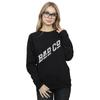 Bad Company Womens/Ladies Distressed Logo Sweatshirt